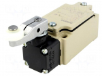 Limit switch | lever R 31,5mm, plastic roller &Oslash;17,5mm | NO + NC