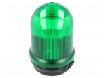 Signaller: lighting | continuous light | green | Series: 826 | IP65