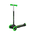 Spordiks ja aktiivseks puhkuseks // Spordikaubad ja varustus // Hulajnoga tr&oacute;jkołowa REBEL KIDS WHEELS GREEN