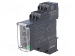 Timer | 0,05s&divide;300h | SPDT | 250VAC/8A | 24&divide;240VAC | 24&divide;240VDC | DIN | IP20