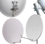 Antena satelitarna CORAB CZASZA ANTENA 90 CM STANDARD BIAŁA (COR-900SAE-J) - satelitarna