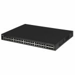 Edimax 54-pordiline Gigabit PoE+ veebip&otilde;hine nutikas l&uuml;liti pikkade vahemaade jaoks 6 SFP+ 10G-pordiga