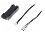 Sensor: optical fibre amplifier | NPN | IP40 | 12&divide;24VDC | -10&divide;50&deg;C