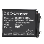 4850 mAh for Xiaomi BM5S