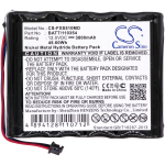 Replacement Battery for Fukuda Denshi 5100, Denshi DS5100E Monitor, 10TH-3500A-WC1, B11466, NiMH 3800mAh 12 Volts