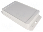 Enclosure: multipurpose | X: 120mm | Y: 180mm | Z: 37mm | 1555F | ABS | grey