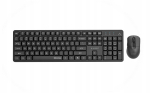 Gembird KBS-WMS-01 Desktop Set Wireless Keyboard and Mouse / black