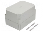 Enclosure: multipurpose | X: 180mm | Y: 254mm | Z: 165mm | TK PS | grey
