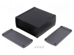 Enclosure: multipurpose | with panel | TEKAL | X: 106mm | Y: 110mm