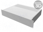 Enclosure: 19" standard | 2U | Enclos.mat: aluminium | Y: 330mm