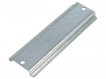 DIN rail | steel | W: 35mm | H: 7.5mm | L: 108mm | TG-ABS1212,TG-PC-1212