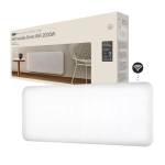 Radiator Mill  Mill Invisible Smart WiFi Heater  PA2000WIFI4  Panel Heater  2000 W  Suitable for rooms up to 24-28 m&sup2;  White  IPX4 7090019825414