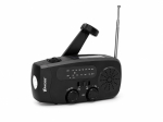 Vakoss FM-3660K FM/AM Emergency Radio with Dynamo / Flashlight / Power Bank / Solar Panel