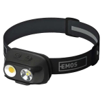 COB LED uzlādējams galvas lukturis P3542, 500 lm, 130 m, litija pols 1200 mAh