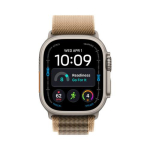 Nutikell Apple Watch Ultra 4 GPS + Cellular 49mm Natural Titanium korpus Desert Alpine Loop - M Blue