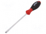 Screwdriver | slot | 6,5x1,2mm | Series: SoftFinish&reg;