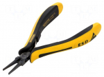 Pliers | precision,flat | ESD | 130mm