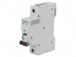 Circuit breaker | 230VAC | Inom: 16A | Poles: 1 | DIN | Charact: C | 6kA
