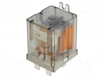 Relay: electromagnetic | SPST-NO + SPST-NC | Ucoil: 230VAC | 7.25k&Omega;