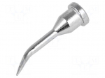 Tip | bent chisel | 2x0.4mm | bent 30&deg;