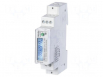 Electric energy meter | 40A | Network: single-phase | 50&divide;60Hz | IP51