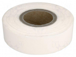 Tape: heat transfer | W: 50mm | L: 30m | D: 0.5mm | 3W/mK | white | acrylic