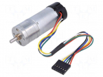 Motor: DC | with encoder,with gearbox | LP | 12VDC | 1.1A | 150rpm