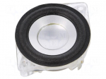 Loudspeaker | miniature | 4W | 8&Omega; | 90&divide;20000Hz | Sound level: 79dB | 45mm
