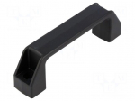Handle | Mat: technopolymer (PA) | black | H: 41mm | L: 137mm | W: 26mm