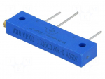 Potentiometer: mounting | multiturn | 2k&Omega; | 1W | No.of el.turns: 22