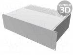 Enclosure: 19" standard | 3U | Enclos.mat: aluminium | Y: 330mm