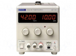 Laboratory power supply: standard | single-channel | 0&divide;42VDC
