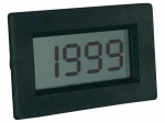 Voltmeter | digital,mounting | 0&divide;199.9mV | on panel | snap fastener