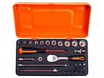 Wrench-set | 12-angles,socket spanner | 1/4" | 31pcs.