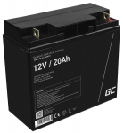 Green Cell AGM VRLA 12V 20Ah maintenance-free battery for mower, scooter, boat, wheelchair