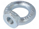 Lifting eye nut | eye | M20 | steel | Plating: zinc | DIN 582 | 40mm