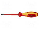 Screwdriver: insulated | slim | PlusMinus PZ-type | PZ2/SL | 1kVAC