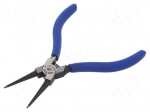 Pliers | for circlip | internal | 12&divide;28mm | Pliers len: 125mm