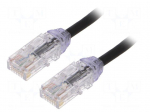 Patch cord | TX6A-28&trade;,U/UTP | Cat: 6a | RJ45 plug,both sides | wire