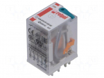 Relay: electromagnetic | 4PDT | Ucoil: 220VDC | Icontacts max: 12A