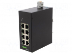 Switch Ethernet | unmanaged | Number of ports: 8 | 9&divide;57VDC | RJ45 | 6W