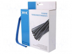 Heat shrink sleeve | glueless | 2: 1 | 9.5mm | L: 7m | blue | polyolefine