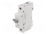 Circuit breaker | 230/400VAC | Inom: 6A | Poles: 1 | Charact: C | 10kA