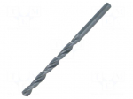 Drill bit | for metal | &Oslash;: 4mm | L: 75mm | high speed steel | 10pcs.