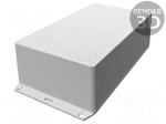 Enclosure: multipurpose | X: 113mm | Y: 193mm | Z: 61mm | 1591XXS | ABS