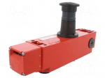 Safety switch: bolting | XCSLF | NC x2 + NO | IP66 | metal | red | 24VDC