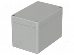 Enclosure: multipurpose | X: 80mm | Y: 120mm | Z: 85mm | EUROMAS | ABS