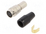 Connector: circular | push-pull | plug | PIN: 12 | 2A | HR10 | soldering