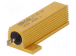 Resistor: wire-wound | with heatsink | screw | 220&Omega; | 50W | &plusmn;5% | 160V