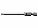 Screwdriver bit | Torx&reg; | TX30 | 1/4" | Overall len: 70mm